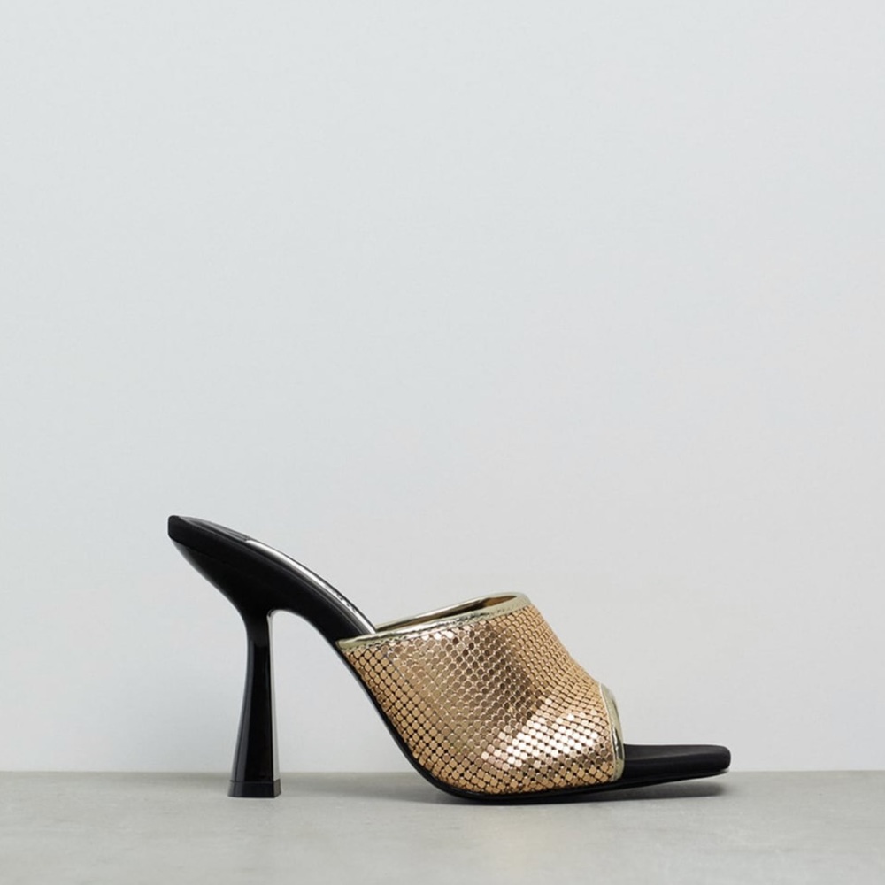 Zara Mesh Sandals